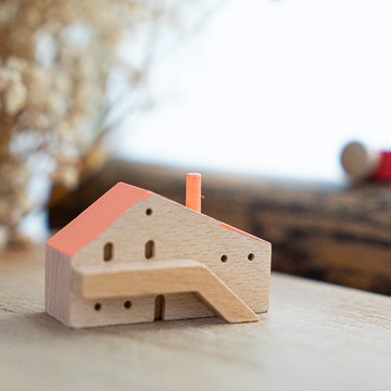 故事積木 - 粉紅房子