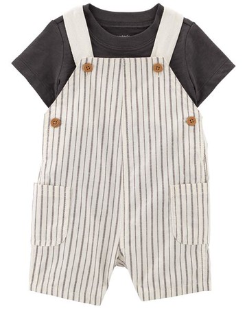 Baby 2-Piece Tee & Shortall Set