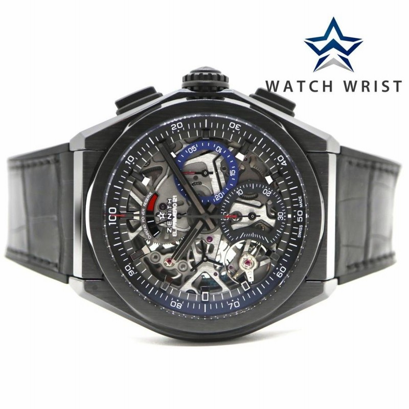 国内正規品】 ゼニス ZENITH デファイ エルプリメロ 21 ブラック  