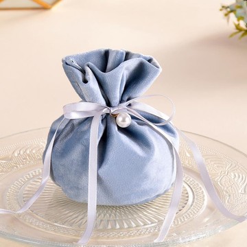 3個裝 婚禮喜糖袋結婚喜糖盒紗袋伴手禮盒手提拎袋