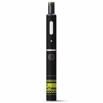 プルームテック ploom tech + Plus プラス 専用 デザインスキンシール フィルム ステッカー アクセサリー 電子たばこ 黄緑　デザイン 005622
