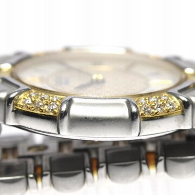 SEIKO】セイコー クレドール エントラータ ダイヤ YGコンビ 5A70