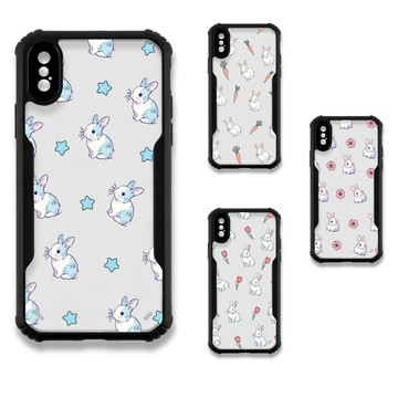 iPhone Xs 殼 TRON iPhone X/XS 手繪小動物 四角防摔 機甲殼 軟硬殼 手機殼