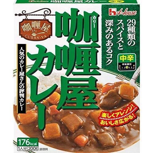 ハウス食品 カリー屋カレー中辛 200g