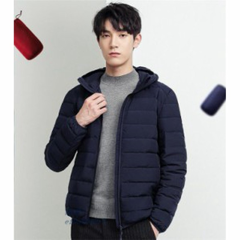 ダウンジャケット メンズ ダウン 暖かい フード 冬 紳士 ダウンコート 防寒服 通販 Lineポイント最大3 0 Get Lineショッピング