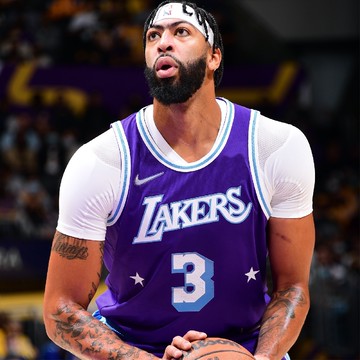 S.G NIKE NBA Lakers DB4032-505 洛杉磯 湖人隊 Davis 復古 排汗 透氣 城市版球衣