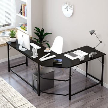 【免運/可開票】 實木桌 會議桌 泡茶桌 老闆辦公桌 洽談桌 電腦桌 老闆辦公桌電腦桌家用臺式桌現代簡約書桌書架組合經濟型轉角桌子