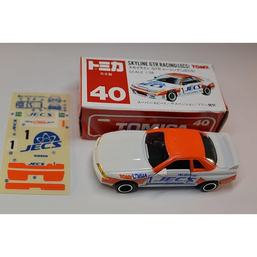 トミカ 日本製 40 スカイライン GTR（R32) レーシング（JECS) 1/59 箱 | LINEブランドカタログ