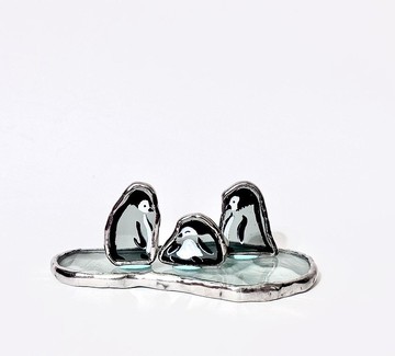 我與我的家人只剩下一座小島。 環保議題創作