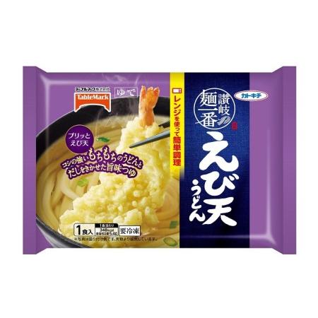 ふるさと納税 讃岐麺一番えび天うどん（264g）1食入×12袋×2箱 香川県綾川町