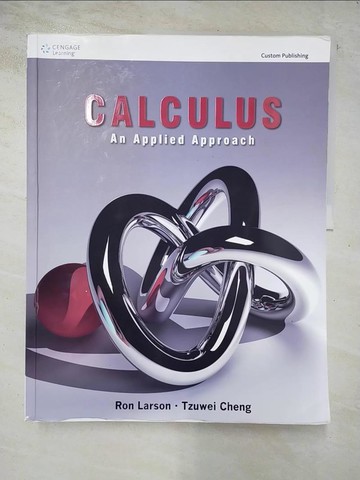 【書寶二手書T9／大學理工醫_EBA】Calculus-an applied approach_Ron Larson, Tzuwei Cheng