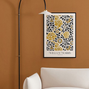 William Morris Grafton - 春天質感花卉插畫/19世紀復古質感掛畫