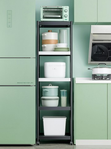 30/35/40/45寬夾縫柜抽拉式收納柜縫隙柜子儲物柜廚房冰箱置物架