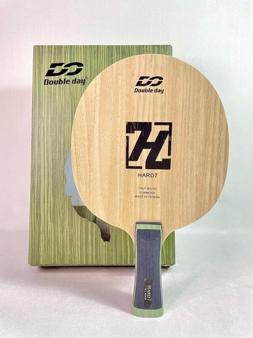 Double Day DD 桌球拍 硬七夾 7夾 桌拍 刀板 純木 乒乓球拍 中高階可 HARD7