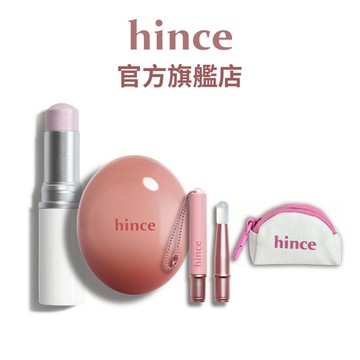 【hince】亮澤甜心組(唇頰膏＋高光棒) | 水潤、光澤、透亮 | 官方旗艦店