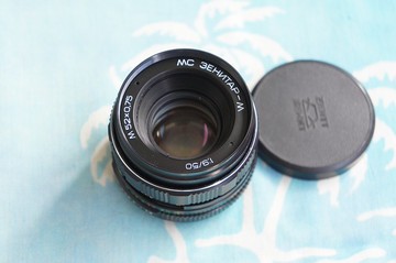 MC ZENITAR-M 鏡頭 50mm f/1.9 適用於 M42 ZENIT 佳能 尼康 *
