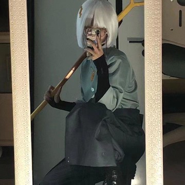 熱銷光遇cos服預言季游戲武士劍道長褲巫師斗篷cosplay漫展衣服男假發