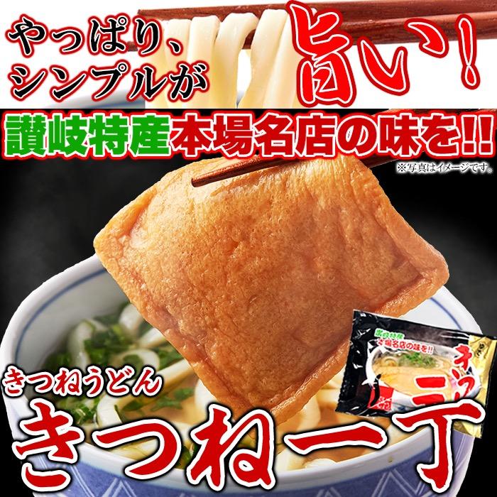 1000円ポッキリ 讃岐の製麺所が作る本場名店の味 きつねうどん4食（180g×4袋）送料無料