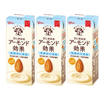 杏仁果效果 無糖杏仁果飲 196ml*3入