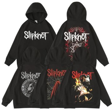 法彩鳥衛衣男套頭帶帽 潮運動外套 帽衫潮牌男裝 slipknot