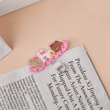 LINE FRIENDS MINI-溫馨共眠手機掛片/夾片