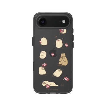 iPhone Air Clear (相機按鈕) 酷墨灰 - 咻咻熊 XiuXiubear - 零食泥泥們
