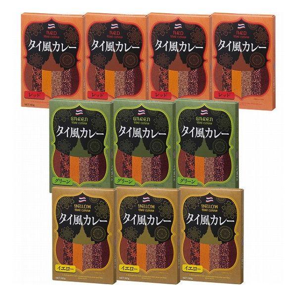 3種のタイ風カレーセット 10食 TS-50 食料品 肉加工品 代引不可