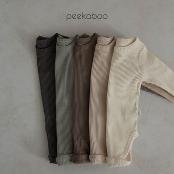 peekaboo 好彈性羅紋包屁衣【現貨+預購】寶寶包屁衣 男寶包屁衣 嬰兒包屁衣 寶寶髮帶 寶寶衣服 嬰兒衣服 韓國童