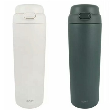 [COSCO代購6] 促銷到2月28號 D141219 WOKY 沃廚 All-P 輕芯鈦瓷雙飲保溫瓶 780毫升 X 2件組 白 綠