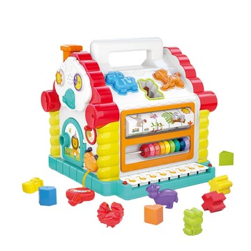 匯樂玩具/ 探索音樂屋/ 現貨 寶寶 形狀 動物 電子琴 感統 推薦 HolaLand品牌旗艦店