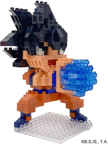 《 NanoBlock 迷你積木 》CN-38 CHARANANO 七龍珠Z 孫悟空  東喬精品百貨
