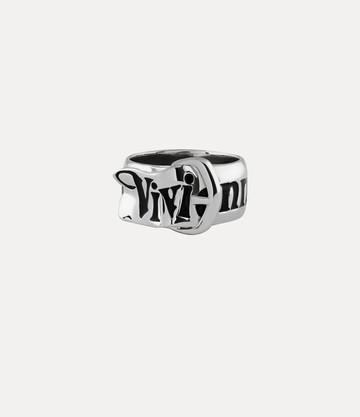 Vivienne Westwood Belt Ring Silver Unisex