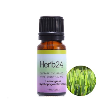 【草本24。Herb24】檸檬香茅 純質精油 10ml