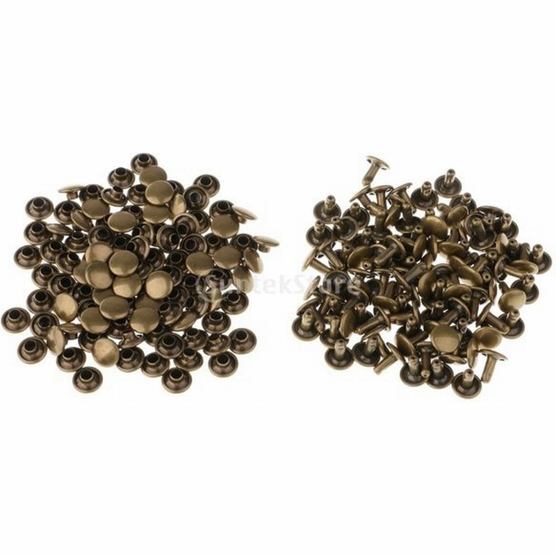 10種選べ 多機能 ジャケット ダブルキャップ ベルト リベット 服装 かばん 革修理装飾 ブロンズ 8mm 4mm 8mm 7mm 通販 Lineポイント最大0 5 Get Lineショッピング