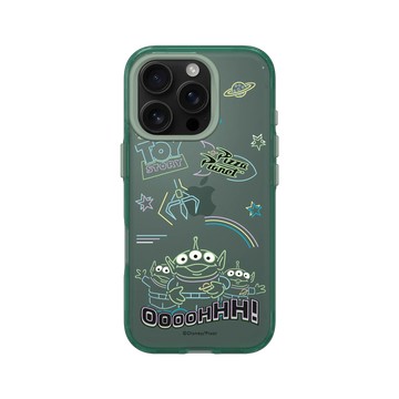 iPhone 16 Pro Clear 憂墨綠 - 迪士尼-玩具總動員 Toy Story - Oooohhh 霓虹世界