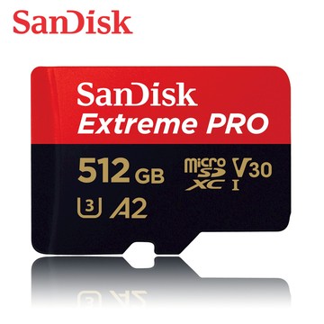 【SanDisk】 Extreme PRO 512G UHS-I U3 A2 V30 microSDXC 記憶卡
