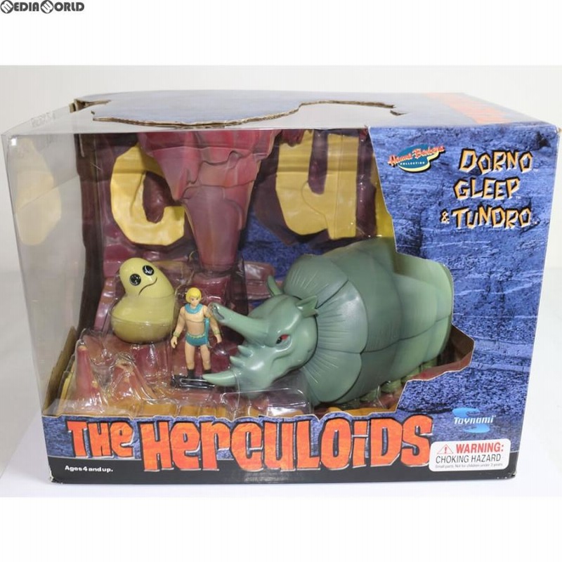 中古即納』{TOY} Dorno Gleep and Tundro(ケーン＆ポーポー＆ダングロー) The Herculoids(怪獣王ターガン)  完成トイ Toynami(トイナミ)(20031231) | LINEブランドカタログ