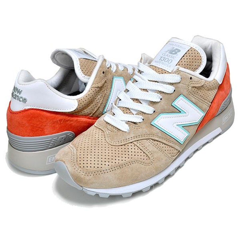 NEW BALANCE M1300AA MADE IN U.S.A. width D ニューバランス M1300 スニーカー TAN ORANGE  スエード ベージュ タン オレンジ ターコイズ CL スウェード | LINEブランドカタログ