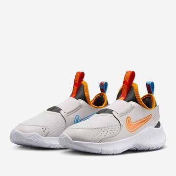 NIKE 運動鞋 童鞋 中童 兒童 套腳式 FLEX RUNNER 3 PS 灰橘藍 FN1449-009(2C5259)