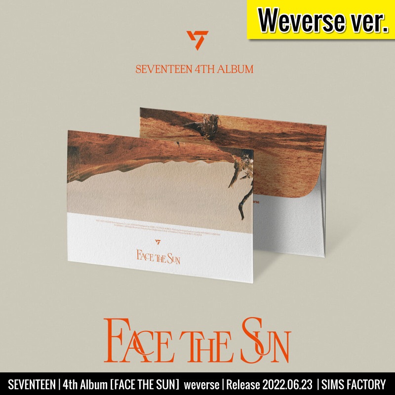 Seventeen 4th Album [FACE THE SUN] Weverse Albums Ver.