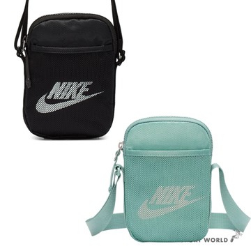 Nike 側背包 斜背包 隨身小包 黑/綠【運動世界】BA5871-010/BA5871-017