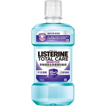 李施德霖 全效護理抗敏感漱口水 無酒精配方 750ml
