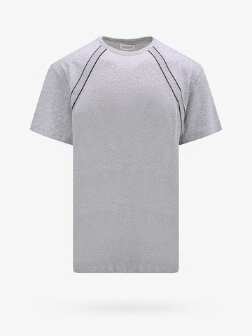 Organic cotton t-shirt with logo detail - ALEXANDER MCQUEEN - gender_Man