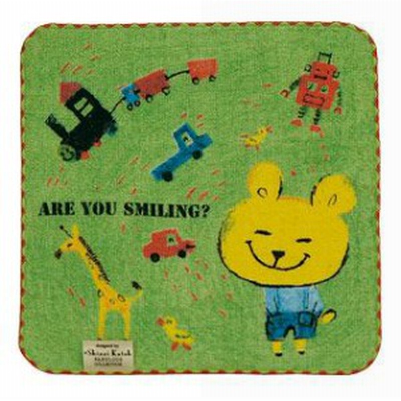 Shinzi Katoh シンジカトウ スマイリング タオルチーフ Dream かわいい ギフト ブランド 子供 ハンカチ キャラクター 手拭き 出産祝 通販 Lineポイント最大1 0 Get Lineショッピング