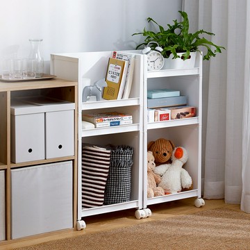 日本 天馬 MONO純白系層疊式置物收納架-大中小三件組