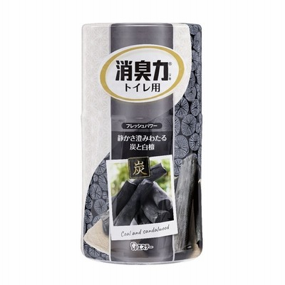 エステー　トイレの消臭力　炭と白檀の香り　４００ｍｌ