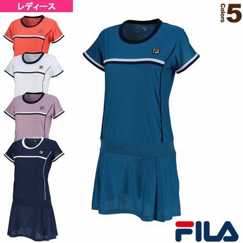 フィラ テニス バドミントン ウェア レディース ワンピースレディース Vl1947 通販 Lineポイント最大0 5 Get Lineショッピング