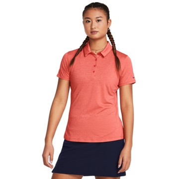 【UNDER ARMOUR】女 Playoff 短POLO_1383612-814