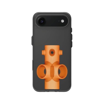 iPhone Air Clear (相機按鈕) 酷墨灰 - Arnaud Pfeffer - 機械線稿