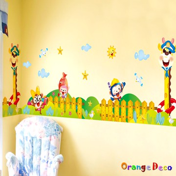 【橘果設計】動物森林 壁貼 牆貼 壁紙 DIY組合裝飾佈置